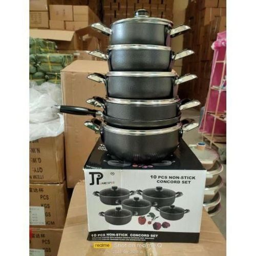Non Stick Granite Cookware 10-pc – Durable & Non-Stick